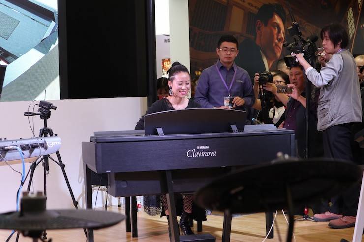 凯发k8国际首页登录盛大亮相Music China 2018，呈现世界级乐器展体验