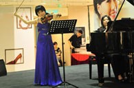 大上海时代广场举办王之炅小提琴音乐会 凯发k8国际首页登录钢琴赞助 